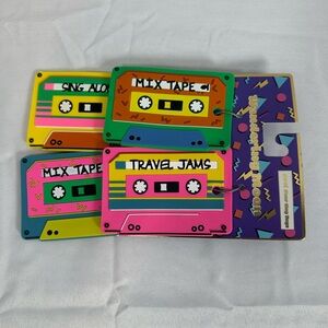 Mix Tape Inspired Luggage Tags